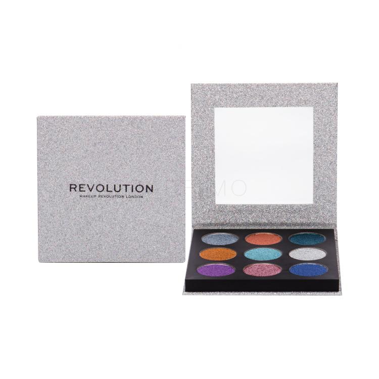 Makeup Revolution London Pressed Glitter Sjenilo za oči za žene 13,5 g Nijansa Illusion