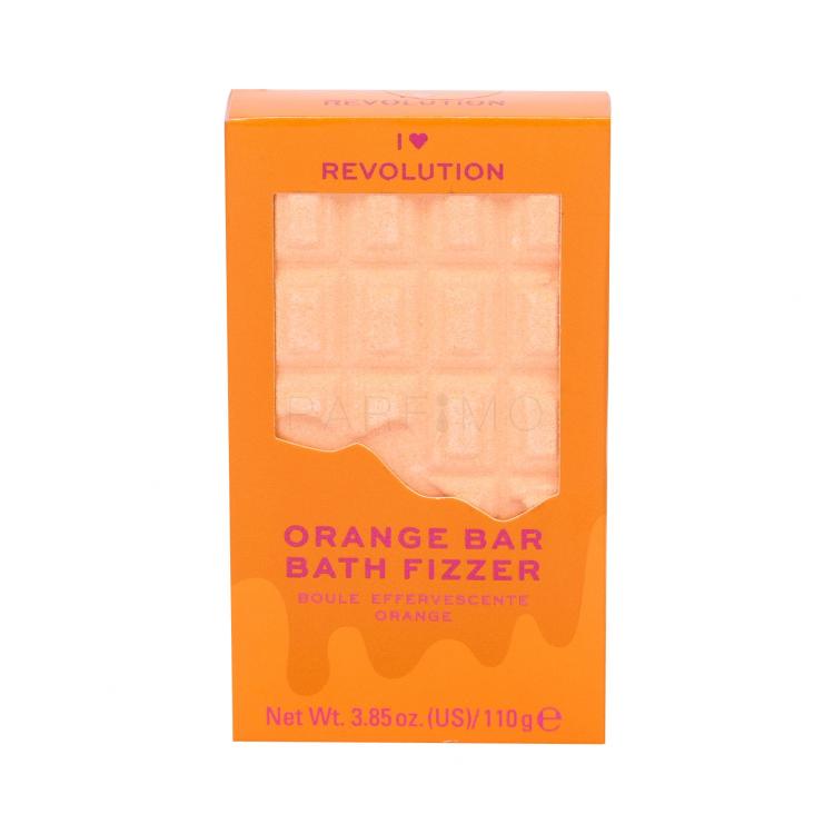 I Heart Revolution Chocolate Kugla za kupku za žene 110 g Nijansa Orange