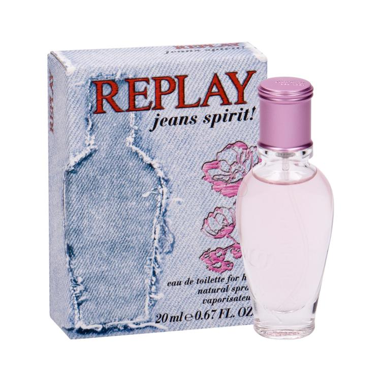 Replay Jeans Spirit! For Her Toaletna voda za žene 20 ml