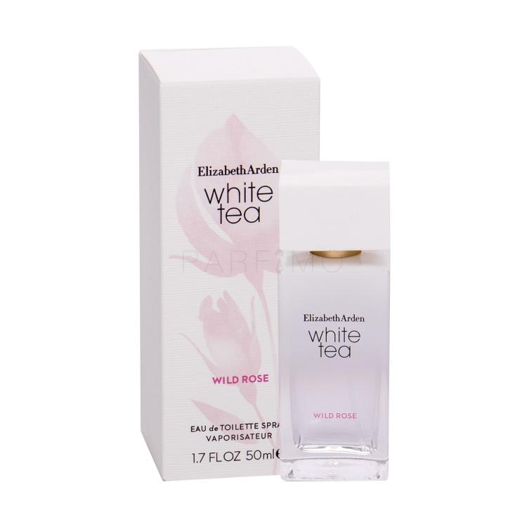 Elizabeth Arden White Tea Wild Rose Toaletna voda za žene 50 ml