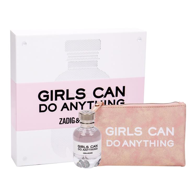 Zadig &amp; Voltaire Girls Can Do Anything Poklon set parfemska voda 50 ml + kozmetička torbica