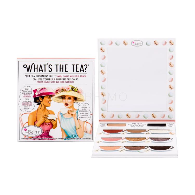 TheBalm What´s the Tea? Hot Tea Eyeshadow Palette Sjenilo za oči za žene 12,6 g