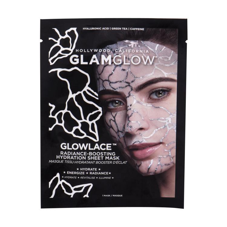 Glam Glow Glowlace Radiance-Boosting Hydration Maska za lice za žene 1 kom