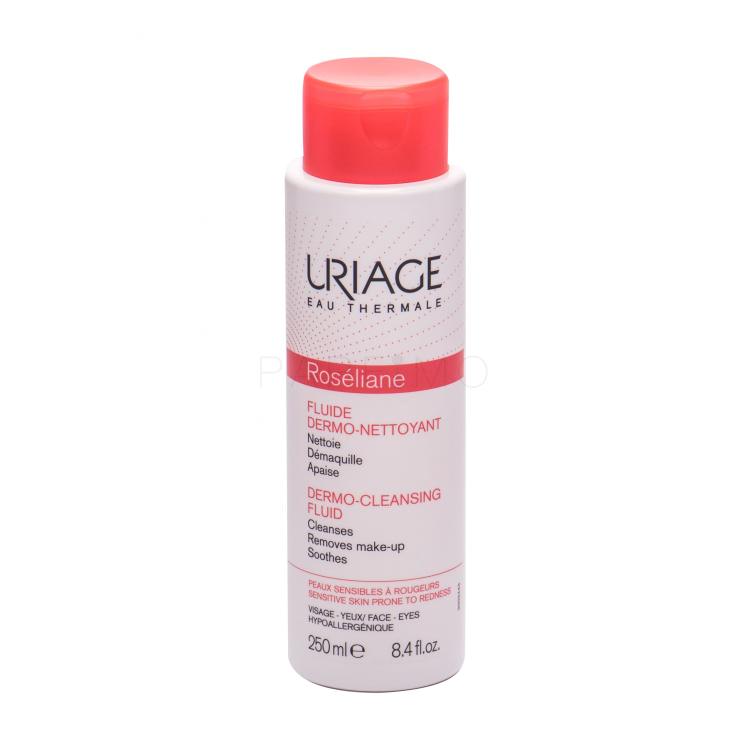 Uriage Roséliane Dermo-Cleansing Fluid Odstranjivač šminke za lice za žene 250 ml