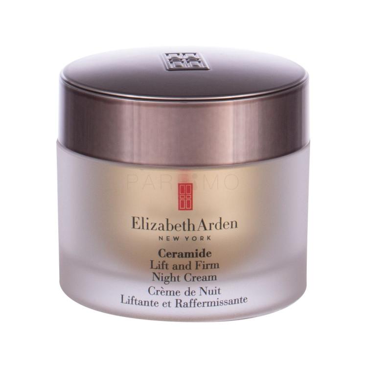 Elizabeth Arden Ceramide Lift And Firm Noćna krema za lice za žene 50 ml
