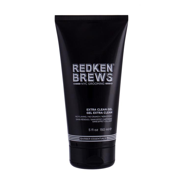 Redken Brews Extra Clean Gel Gel za kosu za muškarce 150 ml