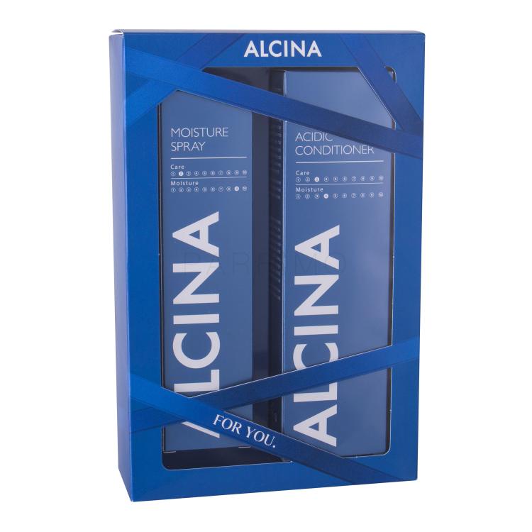 ALCINA Acidic Conditioner Moisture Set Poklon set balzam za kosu 250 ml + hidratantni sprej za kosu 100 ml