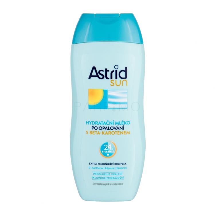 Astrid Sun After Sun Moisturizing Milk with B-Carotene Proizvod za njegu nakon sunčanja 200 ml