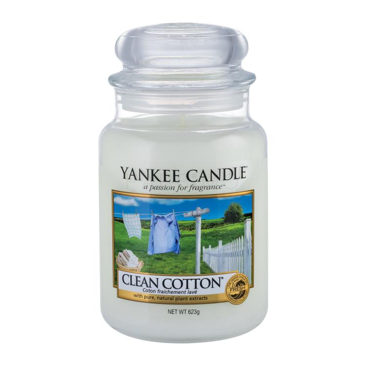 Yankee Candle Clean Cotton Mirisna svijeća 623 g