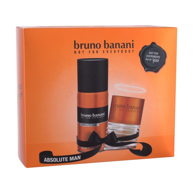 Bruno Banani Absolute Man Poklon set toaletna voda 30 ml + dezodorans 150 ml