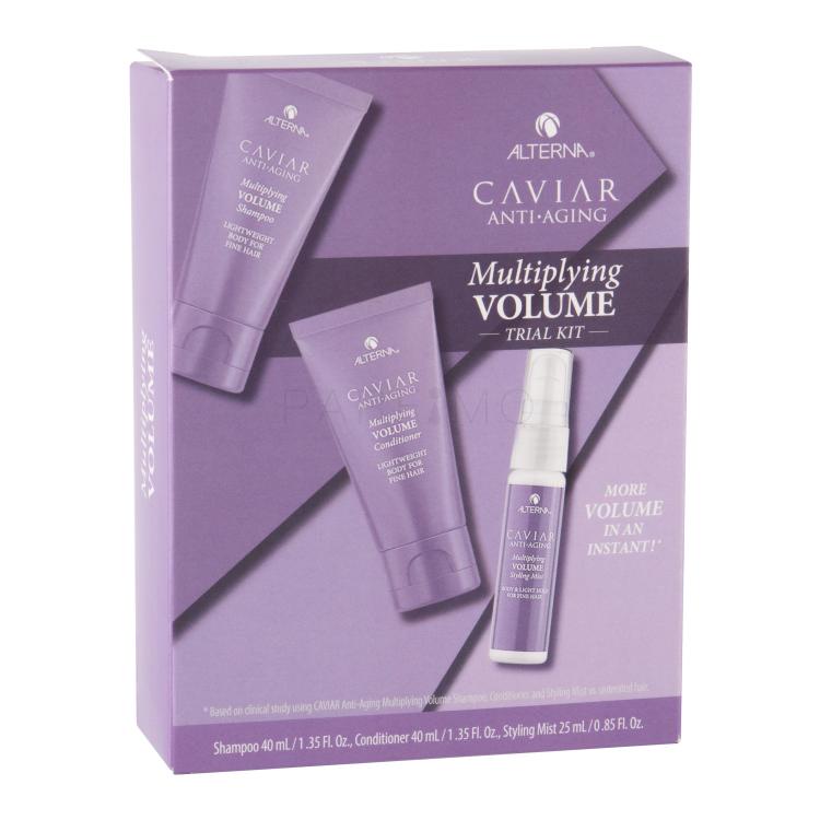 Alterna Caviar Anti-Aging Multiplying Volume Poklon set šampon 40 ml + regenerator 40 ml + sprej za kosu 25 ml