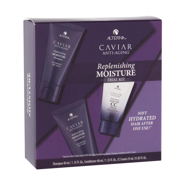 Alterna Caviar Anti-Aging Replenishing Moisture Poklon set šampon 40 ml + regenerator 40 ml + CC krema 25 ml