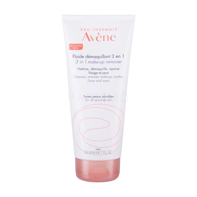 Avene Sensitive Skin 3in1 Odstranjivač šminke za lice za žene 200 ml