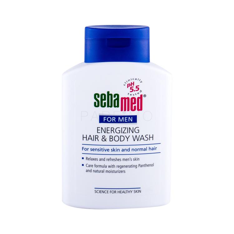 SebaMed For Men Energizing Hair &amp; Body Wash Šampon za muškarce 200 ml