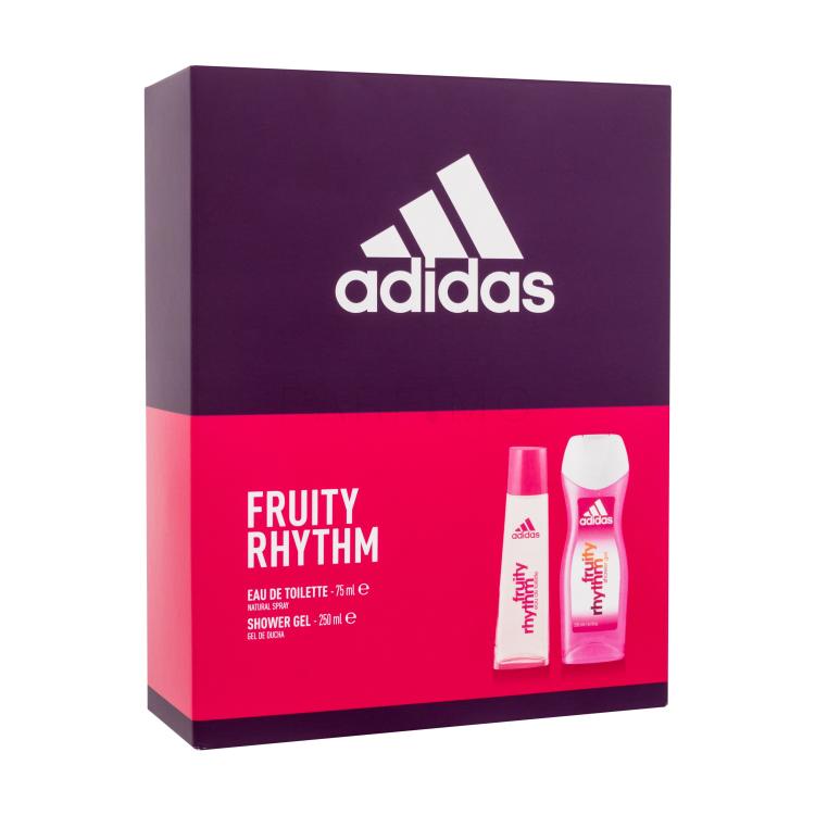 Adidas Fruity Rhythm For Women Poklon set toaletna voda 75 ml + gel za tuširanje 250 ml