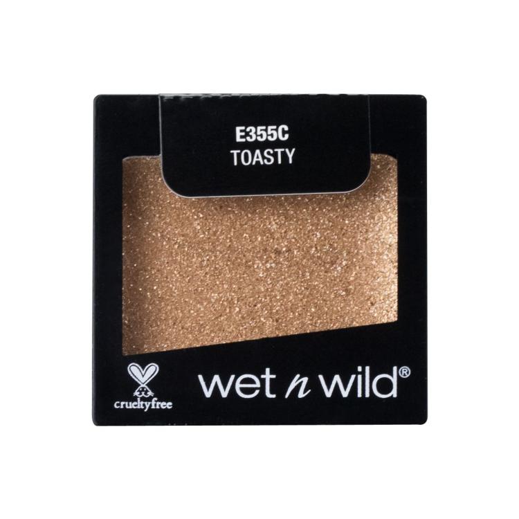 Wet n Wild Color Icon Glitter Single Sjenilo za oči za žene 1,4 g Nijansa Toasty