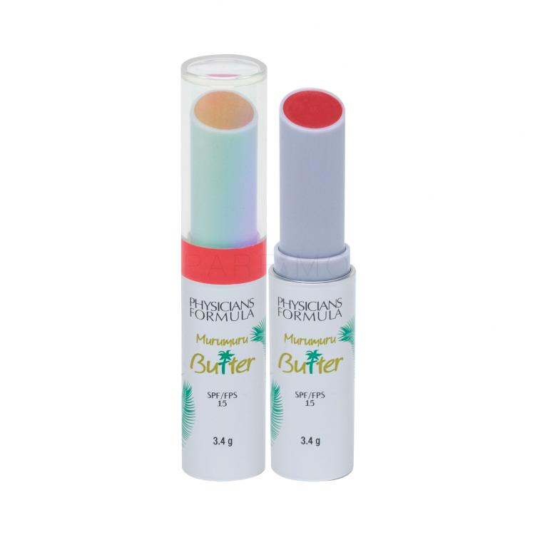 Physicians Formula Murumuru Butter Lip Cream SPF15 Balzam za usne za žene 3,4 g Nijansa Samba Red