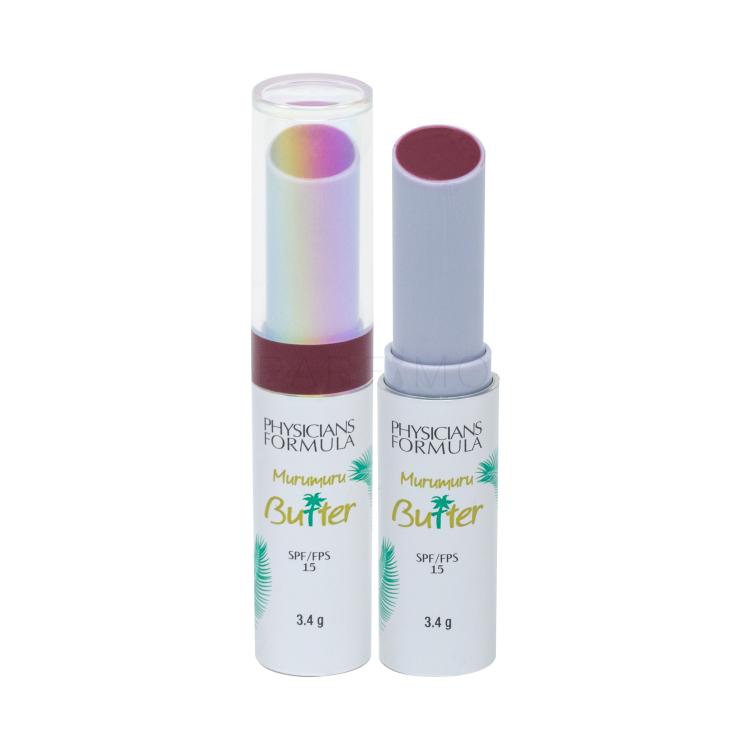 Physicians Formula Murumuru Butter Lip Cream SPF15 Balzam za usne za žene 3,4 g Nijansa Acaí Berry