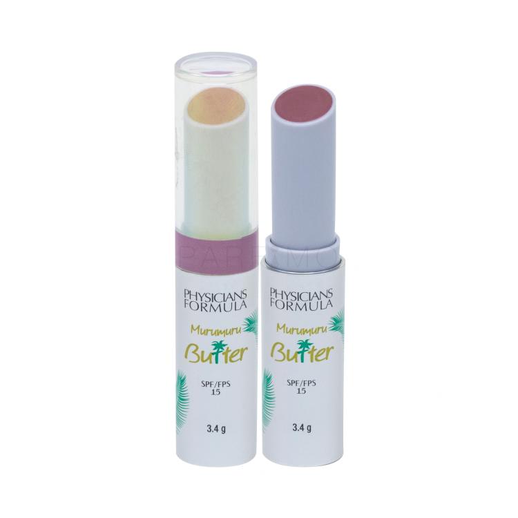 Physicians Formula Murumuru Butter Lip Cream SPF15 Balzam za usne za žene 3,4 g Nijansa Mauvin´ To Brazil