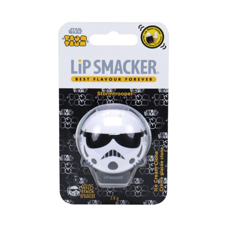 Lip Smacker Star Wars Stormtrooper Balzam za usne za djecu 7,4 g Nijansa Ice Cream Clone