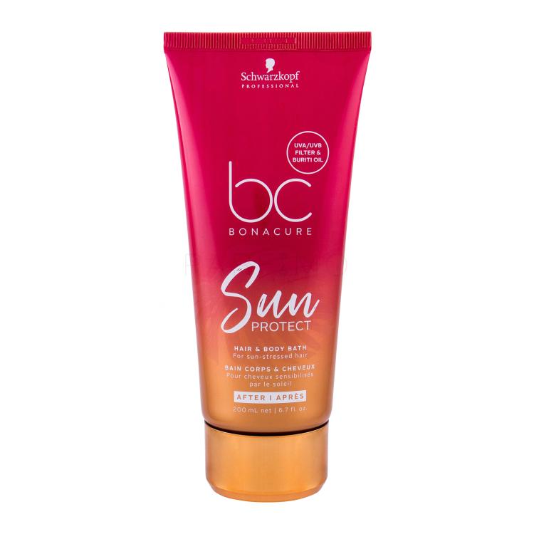 Schwarzkopf Professional BC Bonacure Sun Protect Hair &amp; Body Bath Šampon za žene 200 ml