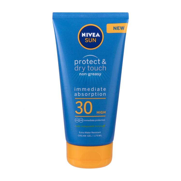 Nivea Sun Protect &amp; Dry Touch Non-Greasy Cream-Gel SPF30 Proizvod za zaštitu od sunca za tijelo 175 ml