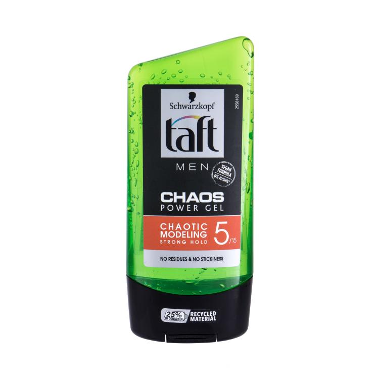 Schwarzkopf Taft Chaos Power Gel Gel za kosu za muškarce 150 ml