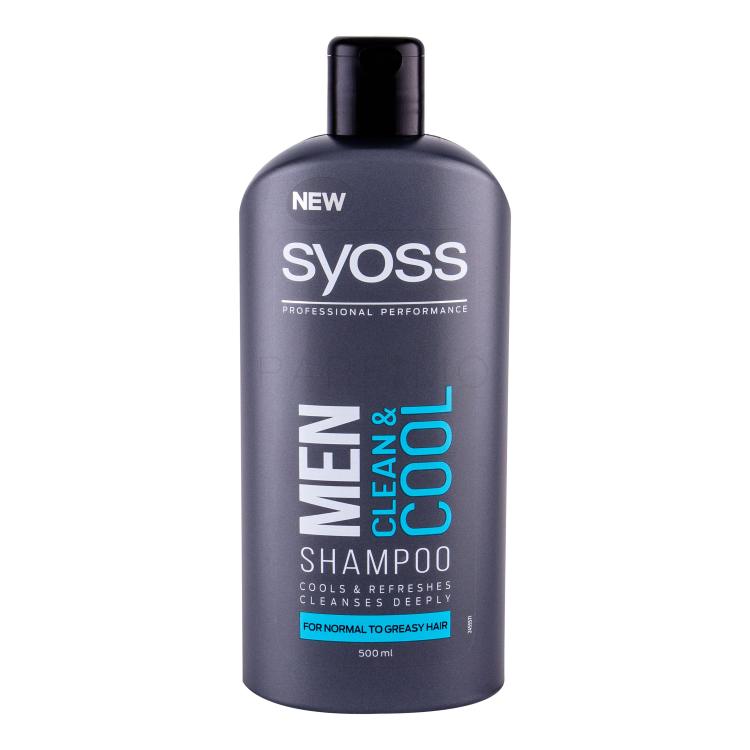 Syoss Men Clean &amp; Cool Šampon za muškarce 500 ml