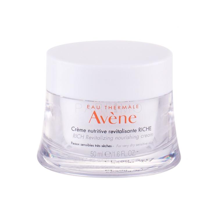 Avene Sensitive Skin Revitalizing Nourishing Rich Dnevna krema za lice za žene 50 ml