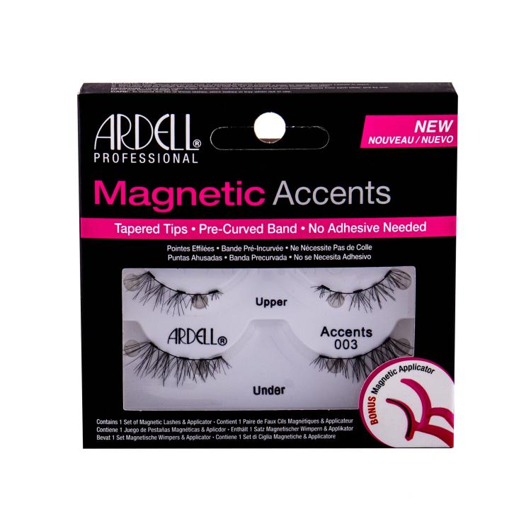 Ardell Magnetic Accents 003 Umjetne trepavice za žene 1 kom Nijansa Black