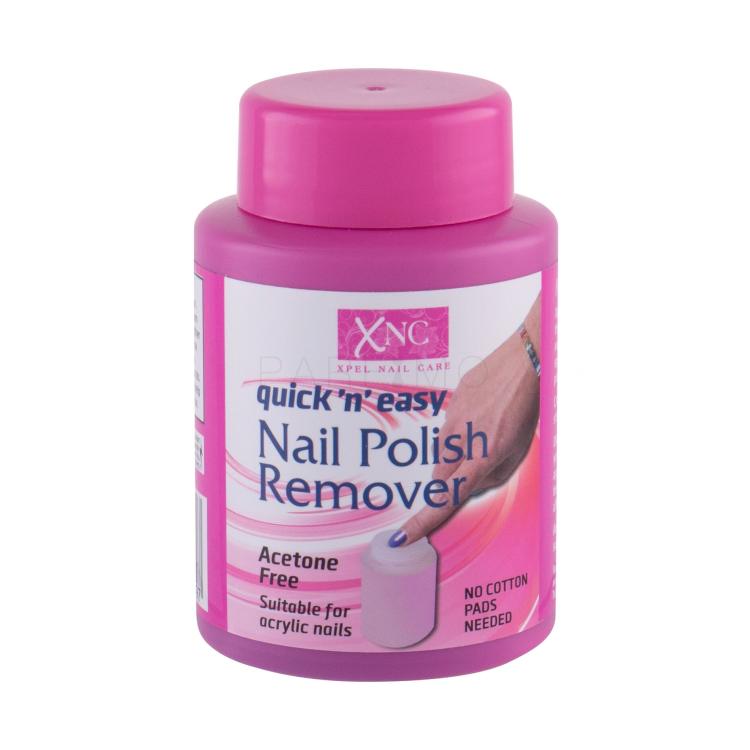 Xpel Nail Care Quick &#039;n&#039; Easy Acetone Free Odstranjivač laka za nokte za žene 75 ml