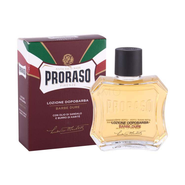 PRORASO Red After Shave Lotion Vodica nakon brijanja za muškarce 100 ml