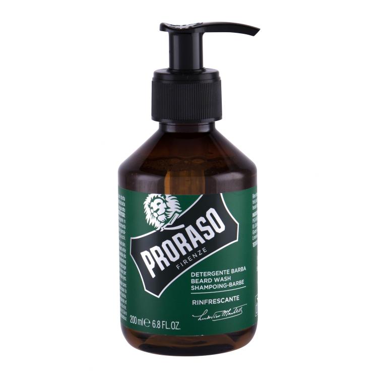 PRORASO Eucalyptus Beard Wash Šampon za bradu za muškarce 200 ml