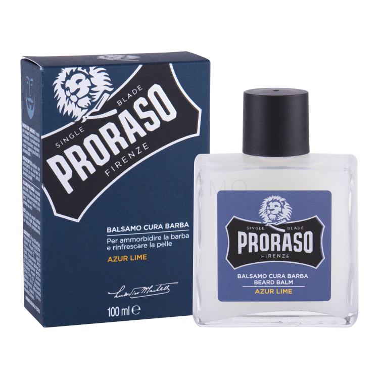PRORASO Azur Lime Beard Balm Balzam za bradu za muškarce 100 ml