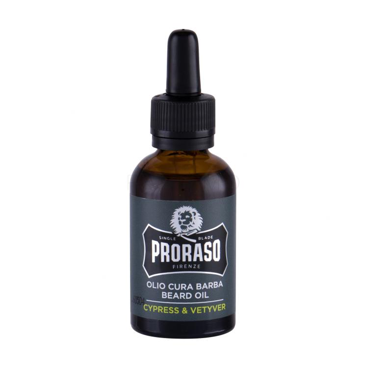 PRORASO Cypress &amp; Vetyver Beard Oil Ulje za bradu za muškarce 30 ml