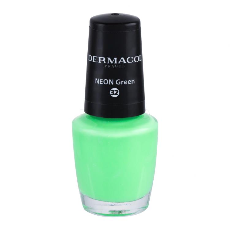 Dermacol Neon Lak za nokte za žene 5 ml Nijansa 32 Neon Green