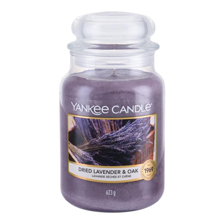 Yankee Candle Dried Lavender &amp; Oak Mirisna svijeća 623 g