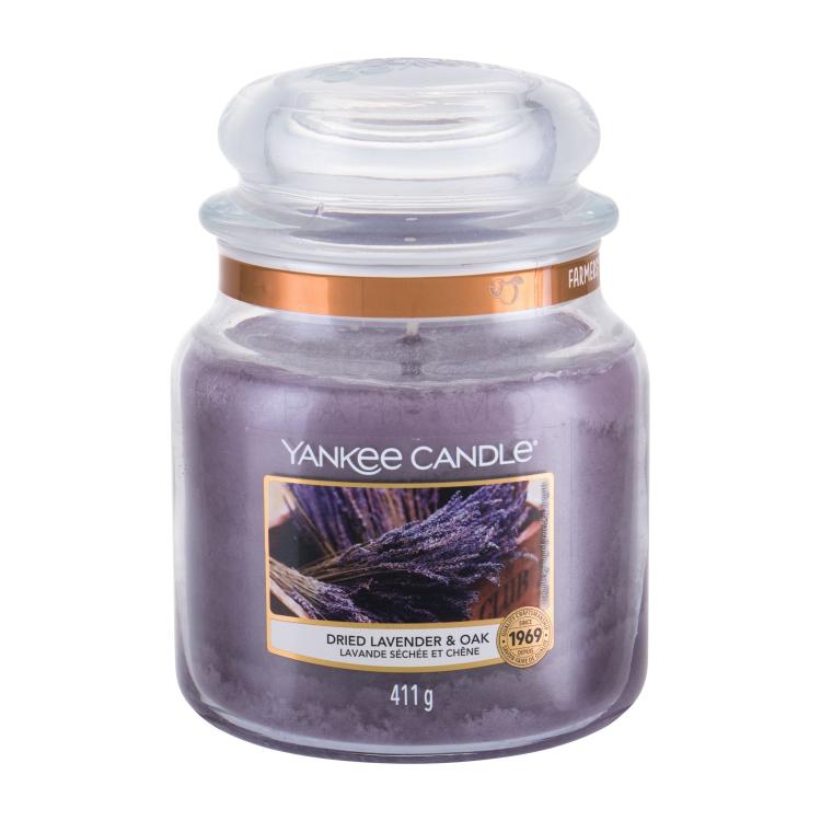 Yankee Candle Dried Lavender &amp; Oak Mirisna svijeća 411 g