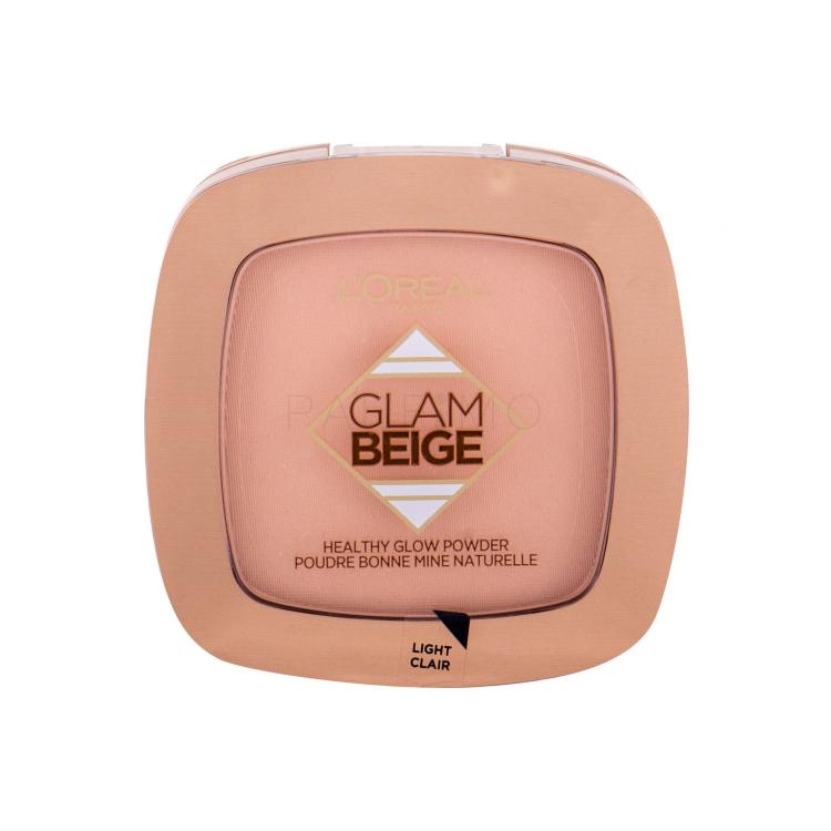 L&#039;Oréal Paris Glam Beige Healthy Glow Puder u prahu za žene 9 g Nijansa Light