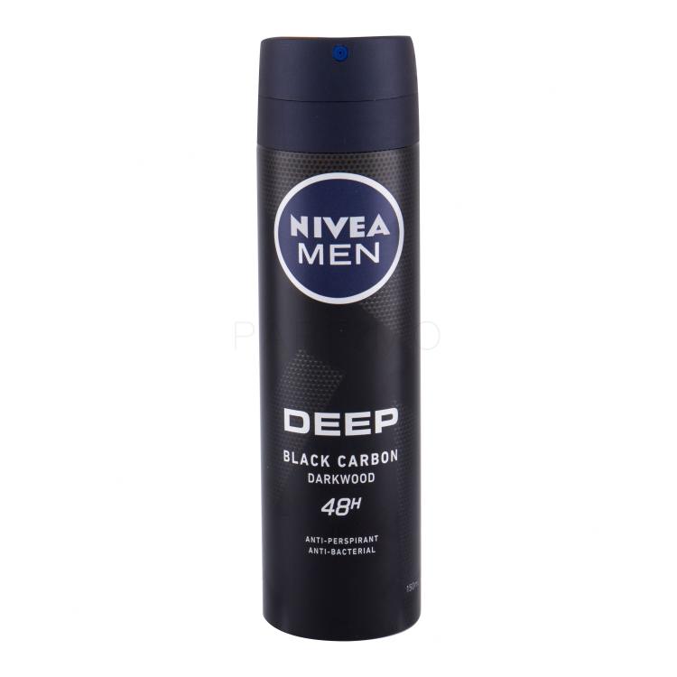 Nivea Men Deep Black Carbon 48H Antiperspirant za muškarce 150 ml