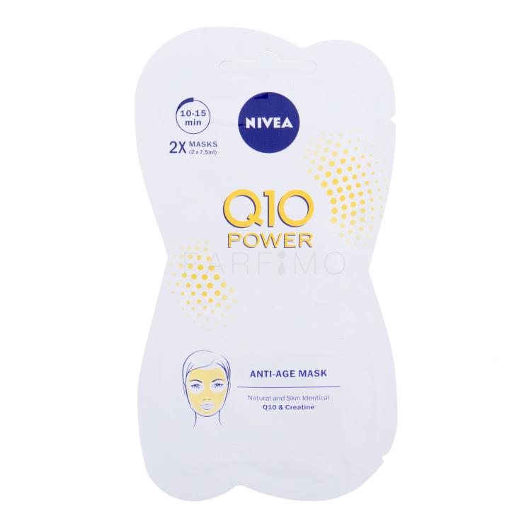 Nivea Q10 Power Anti-Age Maska za lice za žene 15 ml