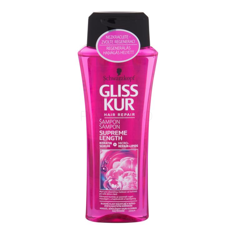 Schwarzkopf Gliss Supreme Length Šampon za žene 250 ml