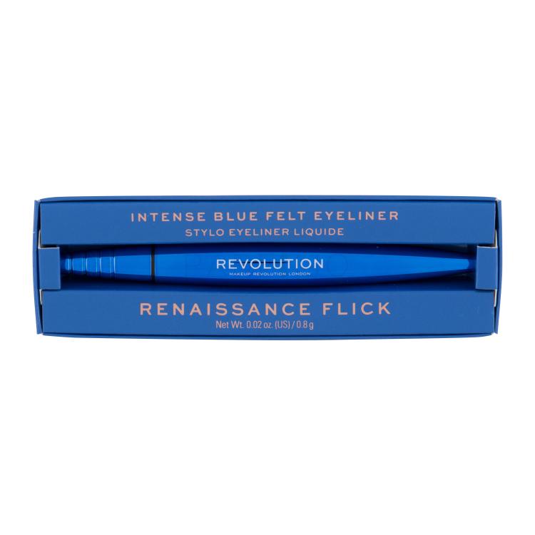 Makeup Revolution London Renaissance Tuš za oči za žene 0,8 g Nijansa Blue