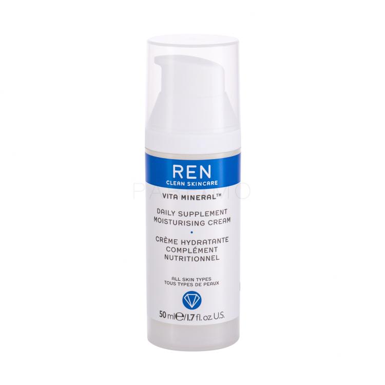 REN Clean Skincare Vita Mineral Daily Supplement Moisturising Dnevna krema za lice za žene 50 ml