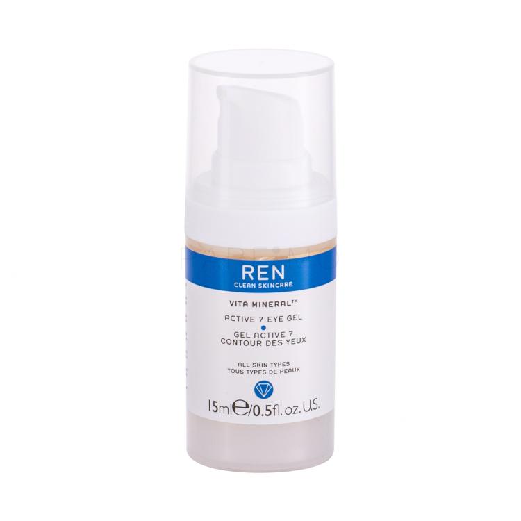 REN Clean Skincare Vita Mineral Active 7 Gel za područje oko očiju za žene 15 ml
