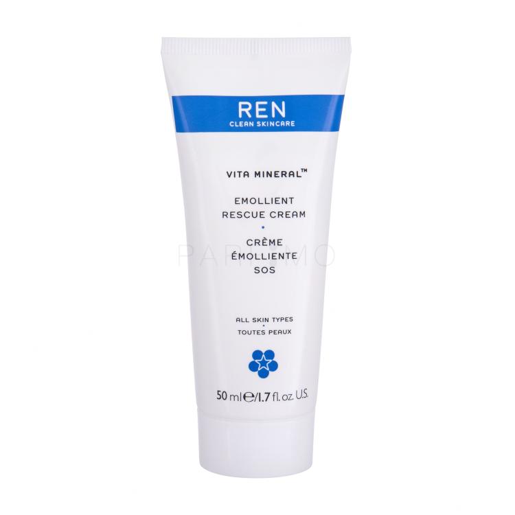 REN Clean Skincare Vita Mineral Emollient Rescue Dnevna krema za lice za žene 50 ml