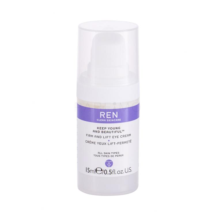 REN Clean Skincare Keep Young And Beautiful Firm And Lift Krema za područje oko očiju za žene 15 ml