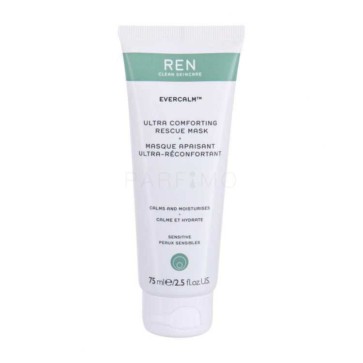 REN Clean Skincare Evercalm Ultra Comforting Rescue Maska za lice za žene 75 ml