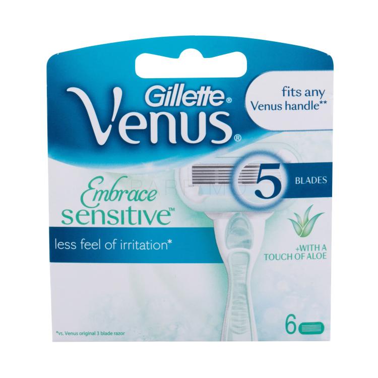 Gillette Venus Embrace Sensitive Zamjenske britvice za žene 6 kom