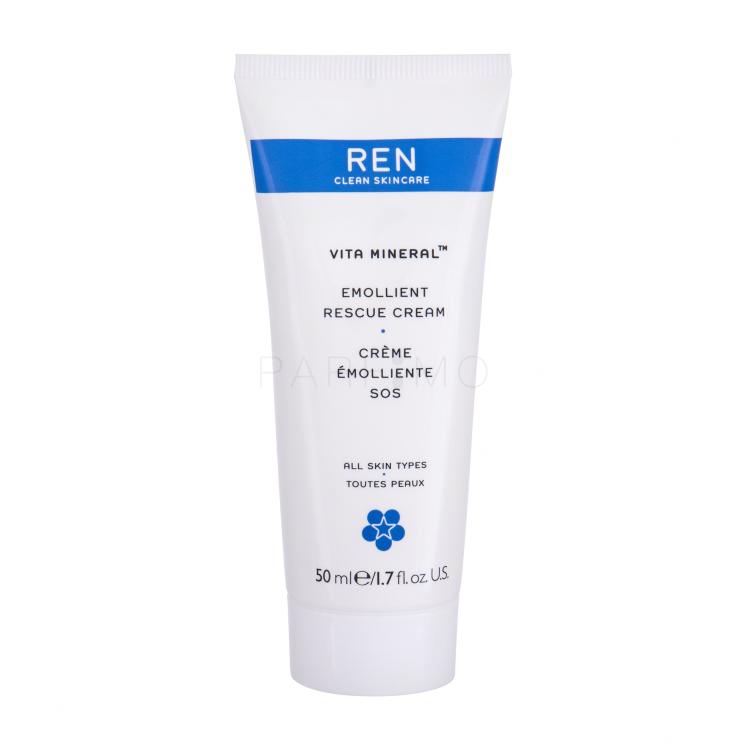 REN Clean Skincare Vita Mineral Emollient Rescue Dnevna krema za lice za žene 50 ml tester